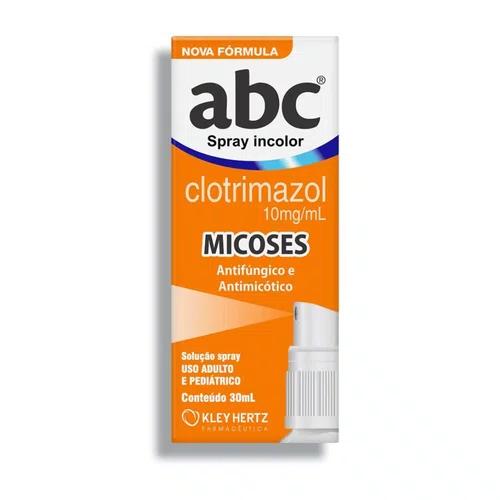 Abc Spray Antifúngico Clotrimazol 30ml