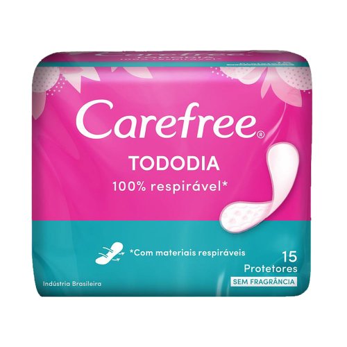 Carefree Absorvente Sem Perfume 15UN