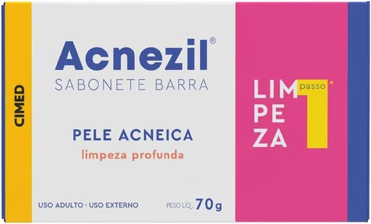 Acnezil Sabonete Pele Acneica 70g