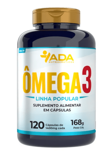 Ada Ômega 3 POP 1400mg 120 Cápsulas