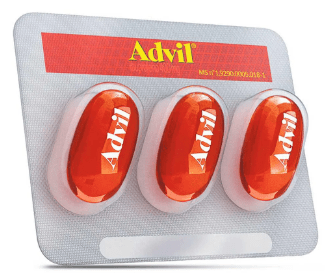 Advil Extra Alivio Ibuprofeno 400mg 3 cápsulas
