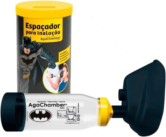 AgaChamber Espaçador Para Inalação Adulto/Infantil Batman