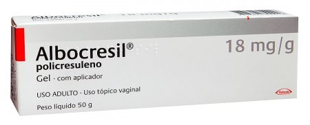 Albocresil Policresuleno 18mg/g Gel 50g