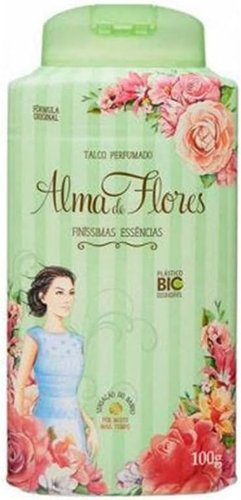 Alma de Flores Talco Perfumado Finíssimas Essências 100g