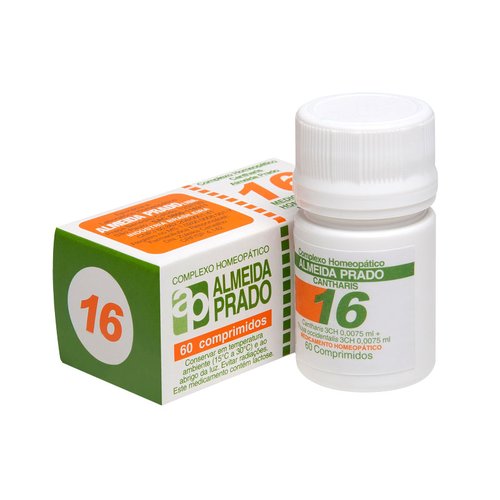 Almeida Prado Complexo Homeopático 16 Com 60 Comprimidos