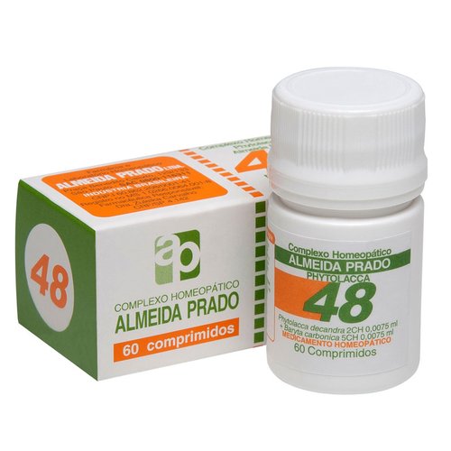 Almeida Prado Complexo Homeopático 48 Com 60 Comprimidos