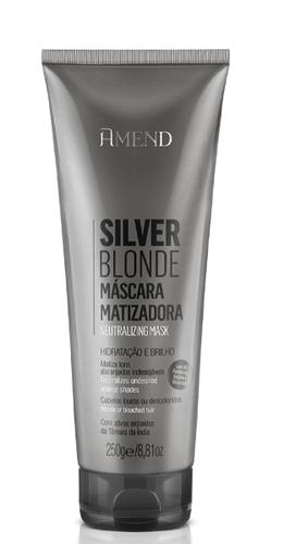 Amend Máscara Matizadora Silver Blonde 250G