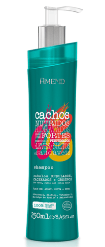 Amend Shampoo para Cabelos Cacheados Cachos 250ML