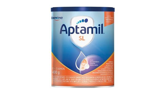 Aptamil SL Sem Lactose Danone Fórmula Infantil 400g