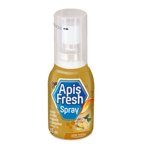 Arte Nativa Apis Fresh Mel Própolis e Gengibre Spray com 35ml
