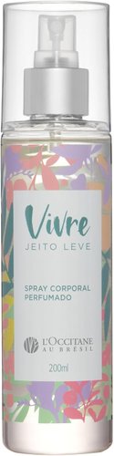 Loccitane au Brésil Spray Corporal Perfumado Vivre Jeito Leve 200ml