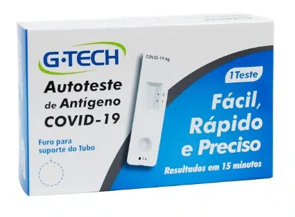 G-Tech  Autoteste De Antígeno Covid-19 1 Teste