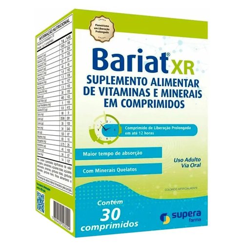 Bariat XR Suplemento Alimentar 30 Comprimidos