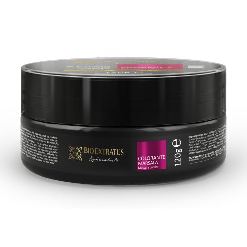 Bio Extratus Máscara Spécialiste Condicionante Colorante Marsala 120g