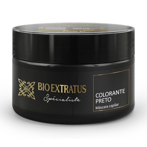Bio Extratus Máscara Spécialiste Condicionante Colorante Preta 250g