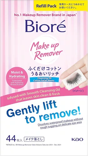 Bioré Lenço Umedecido Demaquilante Make Up Remover Com 44 Unidades