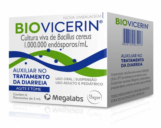 Biovicerin com 6 Flaconetes