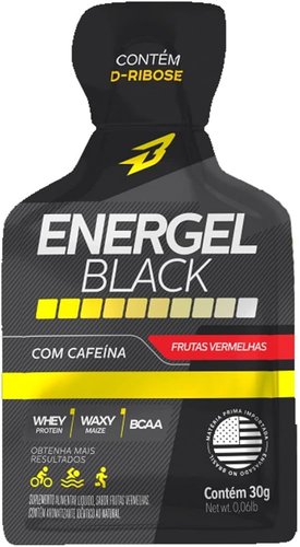 Body Action Energel Black Frutas Vermelhas 30g