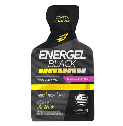 Body Action Energel Black Guaraná e Açai 30g