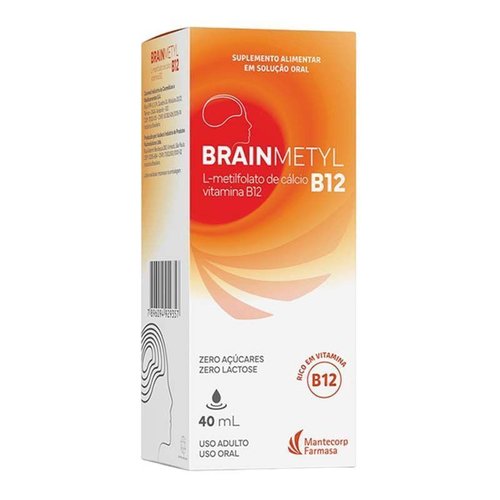 Brainmetyl Polivitamínico Complexo B Solução Oral 40ml