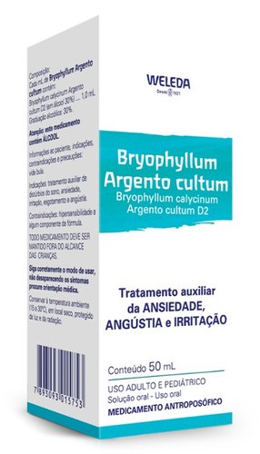 Bryophyllum Argento Cultum Solução Oral em Gotas 50ml