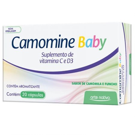 Camomine Baby com 20 Cápsulas
