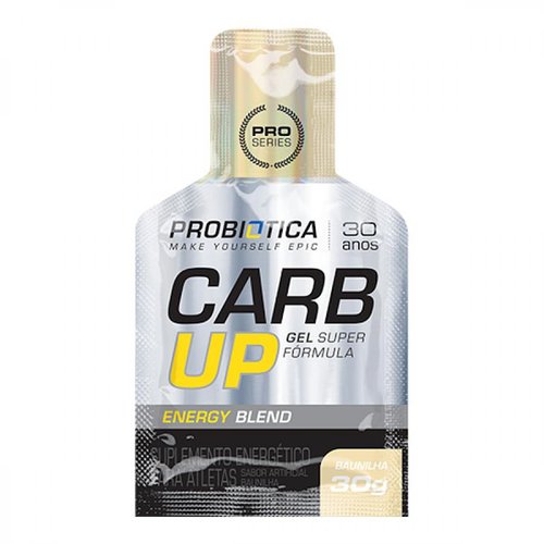 Carb Up Pro Gel Energético Super Fórmula Baunilha 30g