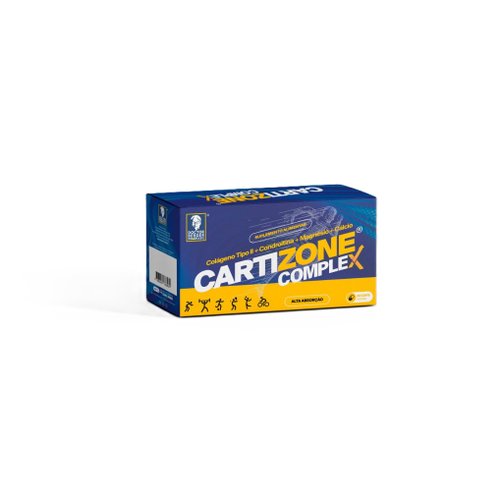 Cartizone Colágeno Complex 500mg com 60 Cápsulas