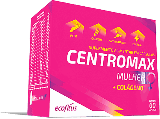 Centromax Mulher Colágeno 60 Cápsulas