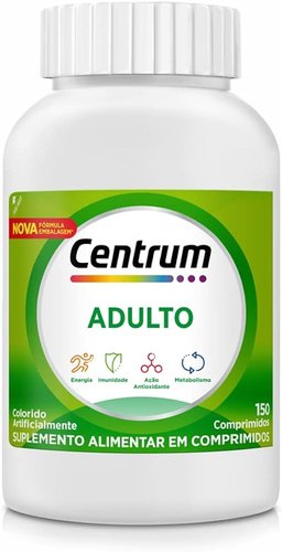Centrum Polivitamínico Adulto 150 Comprimidos