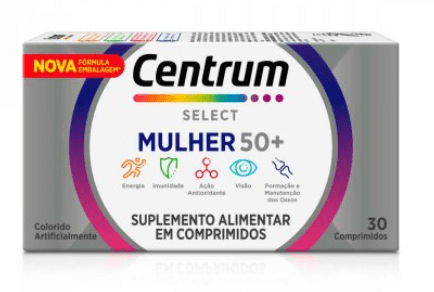 Centrum Polivitamínico Select Mulher 30 Comprimidos