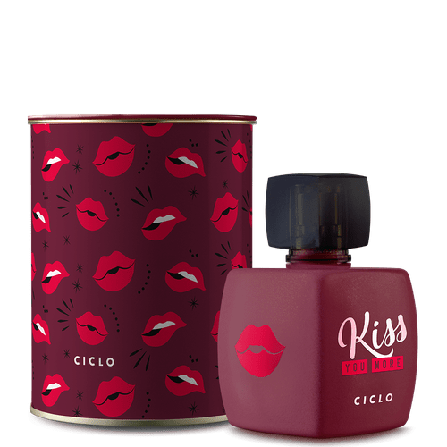 Ciclo Deo Colônia Kiss You More Lata 100ml