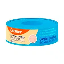 Cremer Fita Microporosa Bege 1,2cm X 4,5m