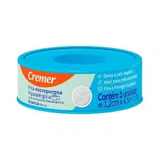 Cremer Fita Microporosa Branca 1,2cm X 4,5m