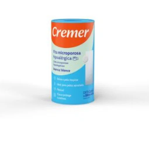 Cremer Fita Microporosa Branca 10cm X 4,5m