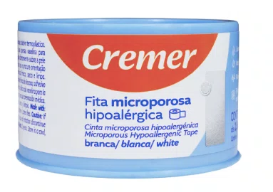 Cremer Fita Microporosa Branca 2,5cm X 4,5m