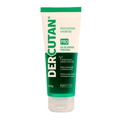 Dercutan Gel de Limpeza Profunda Pro 150g