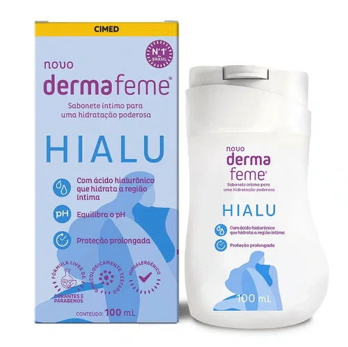 Dermafeme Sabonete Intimo Hialu 100ml