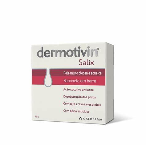 Dermotivin Salix Sabonete Barra 90g