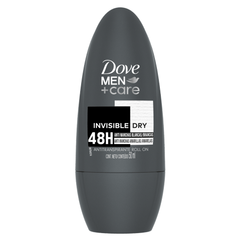 Dove Desodorante Antitranspirante Rollon Men+Care Invisible Dry 50ML