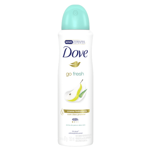 Dove Desodorante Antitranspirante Aerosol Go Fresh Pera & Aloe Vera 89G