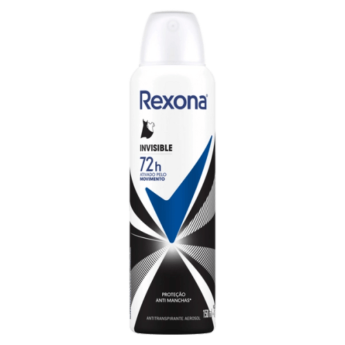Rexona Desodorante Invisible Feminino Aerosol Antitranspirante Com 150ml