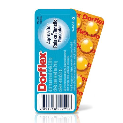 Dorflex Analgésico E Relaxante Muscular 10 Comprimidos