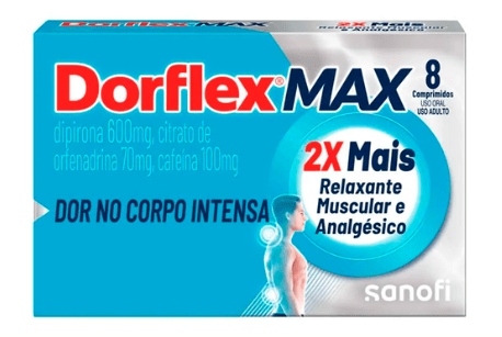 Dorflex Max 8 Comprimidos