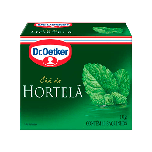 Dr Oetker Chá de Hortelã com 10 Saquinhos
