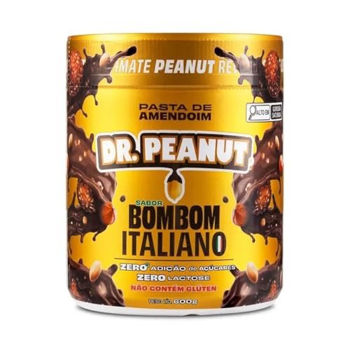Dr Peanut Pasta de Amendoim Bombom Italiano 600g