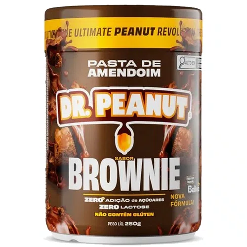 Dr Peanut Pasta de Amendoim Brownie 250g