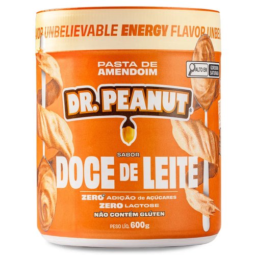 Dr Peanut Pasta de Amendoim Doce de Leite 600g