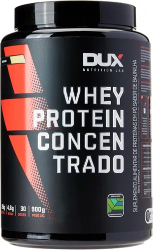 Dux Whey Protein Concentrado Baunilha 900g