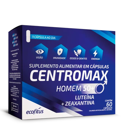 Ecofitus Centromax Homem 50+ com 60 Cápsulas